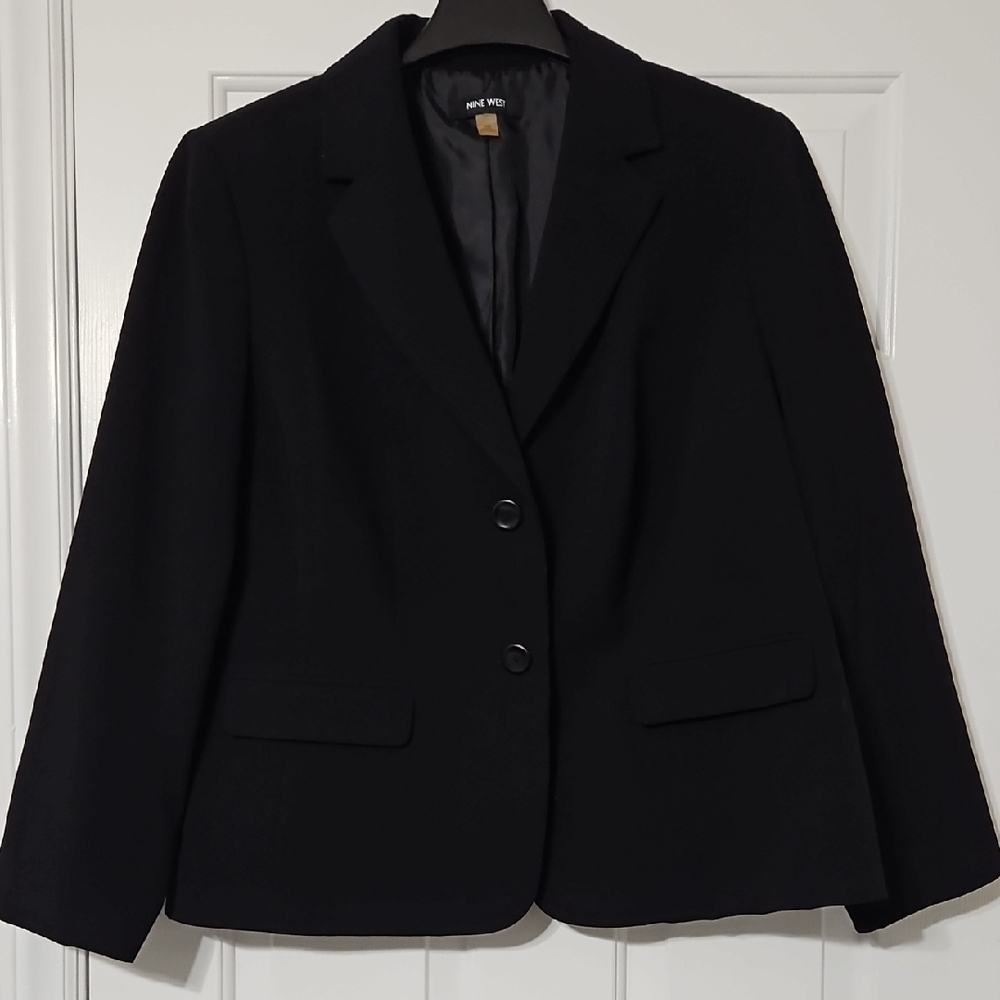 Nine West Women's Classic Black Blazer
